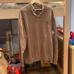 Men’s Polo Quarter Button Up